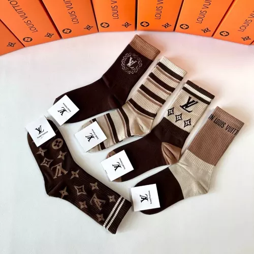 Replica Louis Vuitton LV Socks #1349593 $29.00 USD for Wholesale