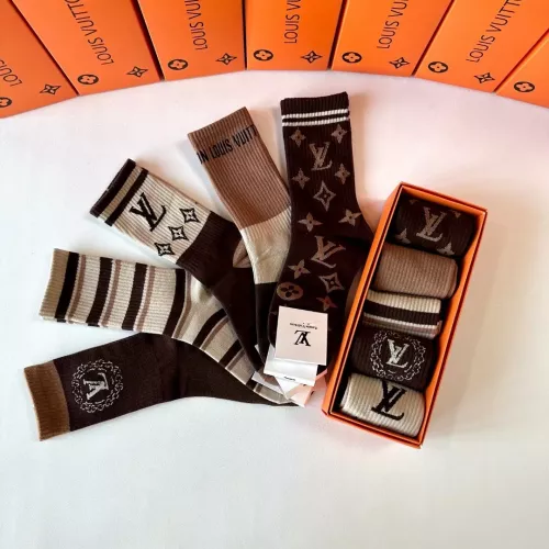 Replica Louis Vuitton LV Socks #1349593 $29.00 USD for Wholesale
