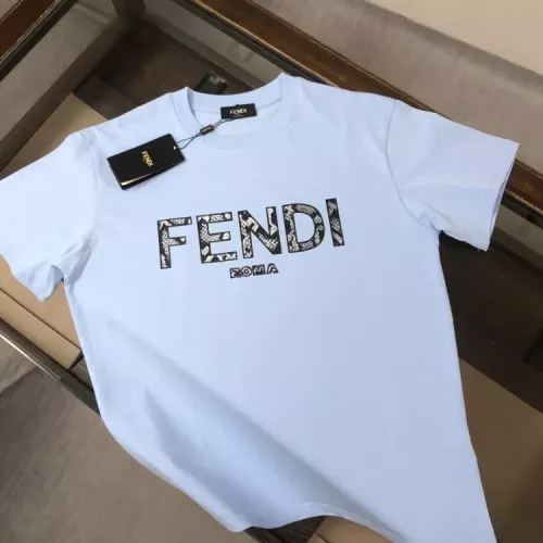 Wholesale Fendi T-Shirts Short Sleeved For Unisex #1349830 $42.00 USD, Wholesale Quality Replica Fendi T-Shirts