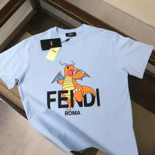 Wholesale Fendi T-Shirts Short Sleeved For Unisex #1349835 $42.00 USD, Wholesale Quality Replica Fendi T-Shirts