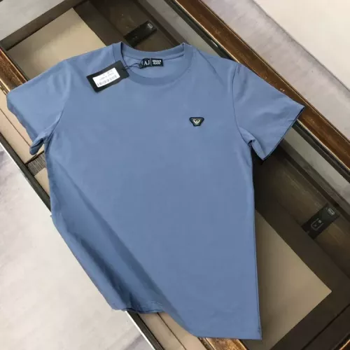 Wholesale Armani T-Shirts Short Sleeved For Men #1350050 $40.00 USD, Wholesale Quality Replica Armani T-Shirts