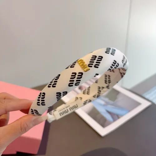 Wholesale MIU MIU Headband For Women #1350108 $27.00 USD, Wholesale Quality Replica MIU MIU Headband