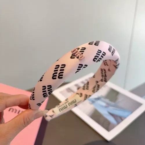 Wholesale MIU MIU Headband For Women #1350109 $27.00 USD, Wholesale Quality Replica MIU MIU Headband