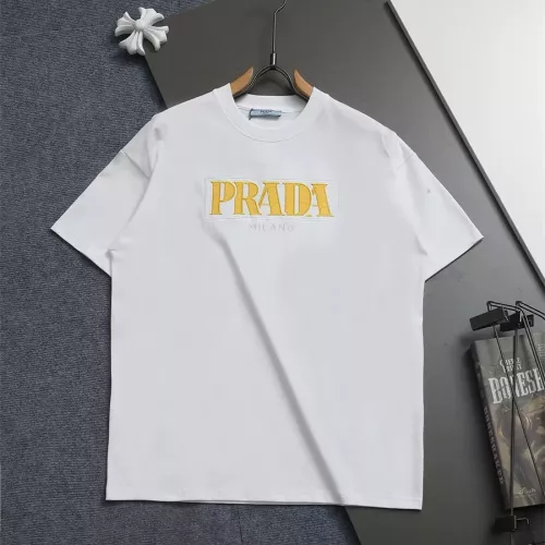Wholesale Prada T-Shirts Short Sleeved For Unisex #1350200 $39.00 USD, Wholesale Quality Replica Prada T-Shirts