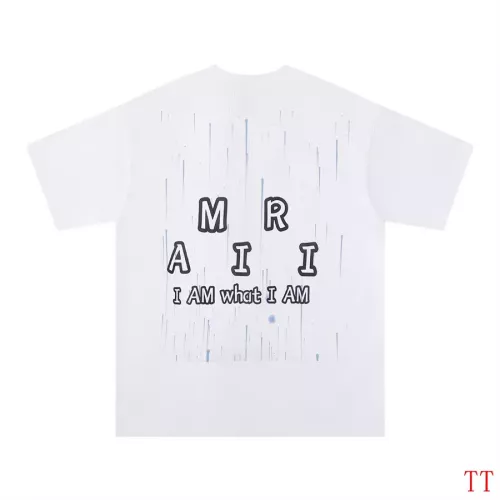 Wholesale Amiri T-Shirts Short Sleeved For Unisex #1350208 $29.00 USD, Wholesale Quality Replica Amiri T-Shirts