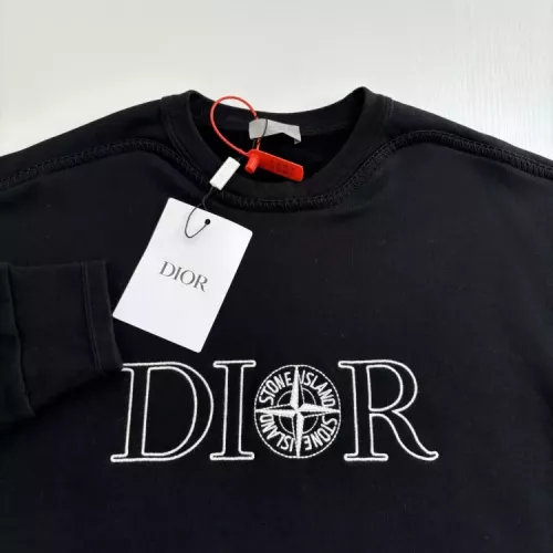 Replica Christian Dior Hoodies Long Sleeved For Unisex #1350210 $80.00 USD for Wholesale