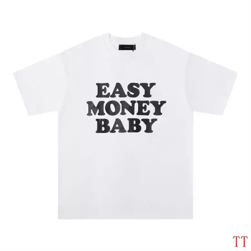 Wholesale Amiri T-Shirts Short Sleeved For Unisex #1350211 $29.00 USD, Wholesale Quality Replica Amiri T-Shirts