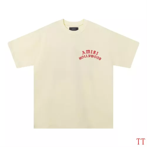 Wholesale Amiri T-Shirts Short Sleeved For Unisex #1350221 $29.00 USD, Wholesale Quality Replica Amiri T-Shirts