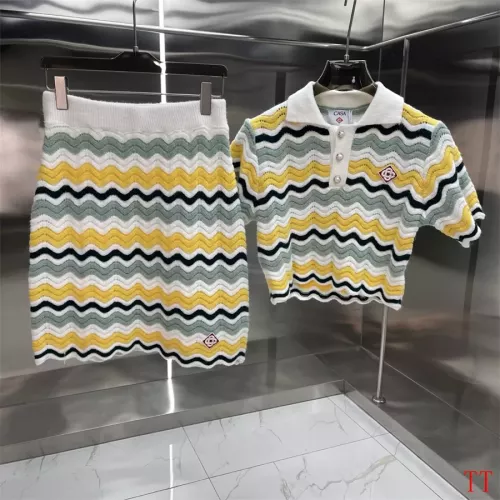 Wholesale Casablanca Tracksuits Short Sleeved For Women #1350277 $100.00 USD, Wholesale Quality Replica Dirk Bikkembergs Tracksuits