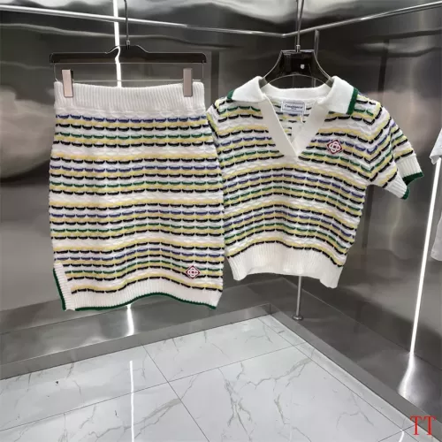 Wholesale Casablanca Tracksuits Short Sleeved For Women #1350278 $105.00 USD, Wholesale Quality Replica Dirk Bikkembergs Tracksuits