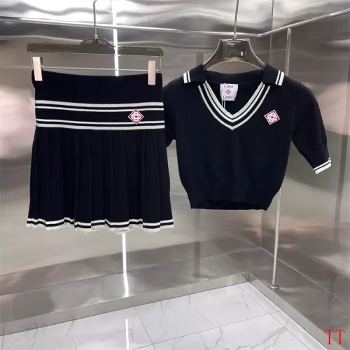Wholesale Casablanca Tracksuits Short Sleeved For Women #1350280 $96.00 USD, Wholesale Quality Replica Dirk Bikkembergs Tracksuits