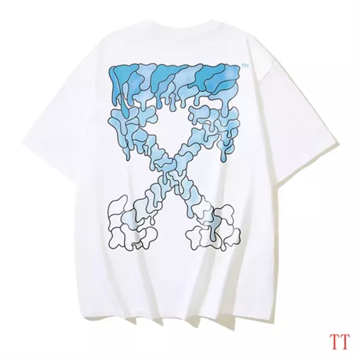 Wholesale Off-White T-Shirts Short Sleeved For Unisex #1350346 $29.00 USD, Wholesale Quality Replica Off-White T-Shirts