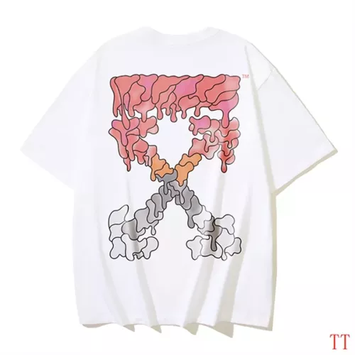 Wholesale Off-White T-Shirts Short Sleeved For Unisex #1350347 $29.00 USD, Wholesale Quality Replica Off-White T-Shirts