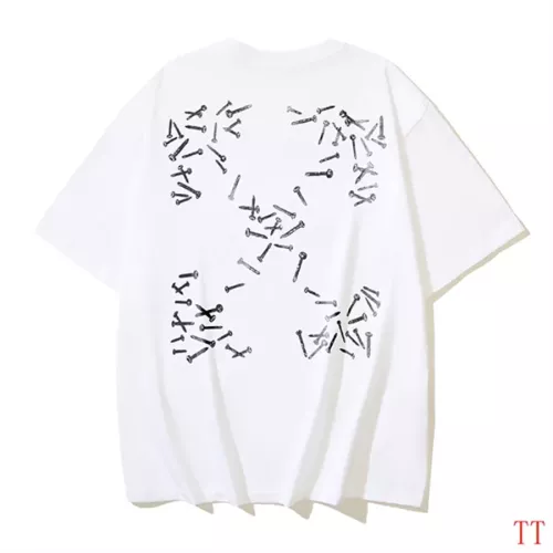 Wholesale Off-White T-Shirts Short Sleeved For Unisex #1350353 $29.00 USD, Wholesale Quality Replica Off-White T-Shirts