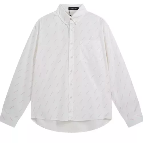 Wholesale Balenciaga Shirts Long Sleeved For Unisex #1350379 $52.00 USD, Wholesale Quality Replica Balenciaga Shirts