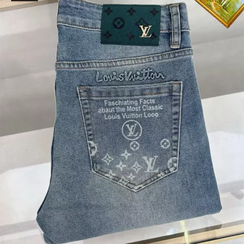 Wholesale Louis Vuitton LV Jeans For Men #1350389 $48.00 USD, Wholesale Quality Replica Louis Vuitton LV Jeans