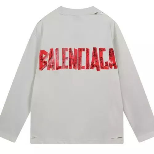 Wholesale Balenciaga T-Shirts Long Sleeved For Unisex #1350393 $45.00 USD, Wholesale Quality Replica Balenciaga T-Shirts