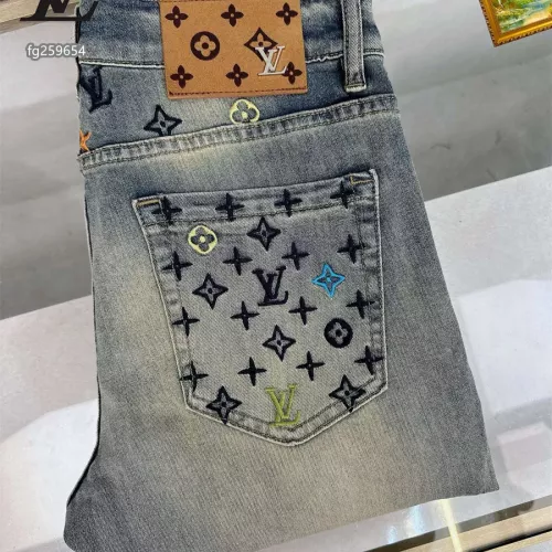 Wholesale Louis Vuitton LV Jeans For Men #1350399 $48.00 USD, Wholesale Quality Replica Louis Vuitton LV Jeans