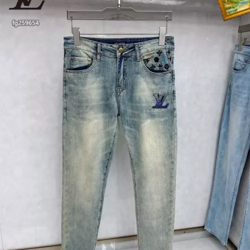 Replica Louis Vuitton LV Jeans For Men #1350399 $48.00 USD for Wholesale