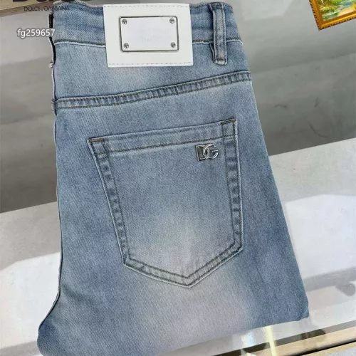 Wholesale Dolce &amp; Gabbana D&amp;G Jeans For Men #1350405 $48.00 USD, Wholesale Quality Replica Dolce &amp; Gabbana D&amp;G Jeans