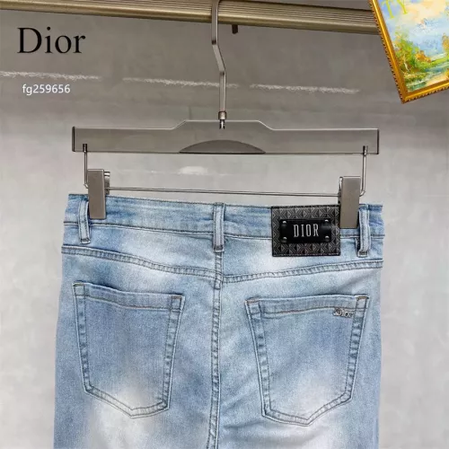 Replica Christian Dior Jeans For Men #1350410 $48.00 USD for Wholesale