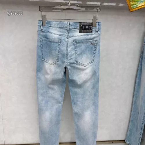 Replica Christian Dior Jeans For Men #1350410 $48.00 USD for Wholesale