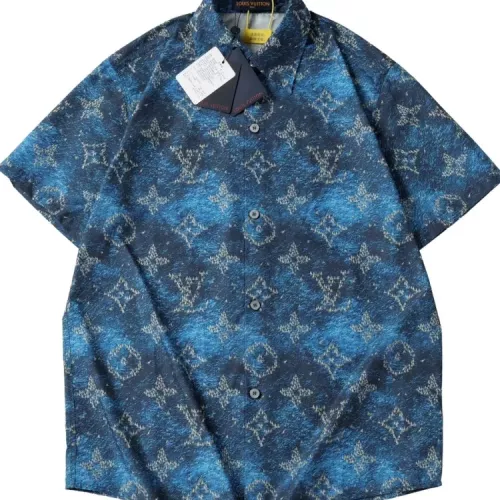 Wholesale Louis Vuitton LV Shirts Short Sleeved For Unisex #1350415 $48.00 USD, Wholesale Quality Replica Louis Vuitton LV Shirts