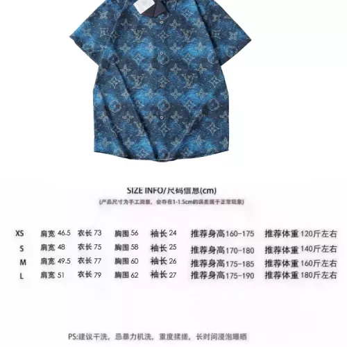 Replica Louis Vuitton LV Shirts Short Sleeved For Unisex #1350415 $48.00 USD for Wholesale