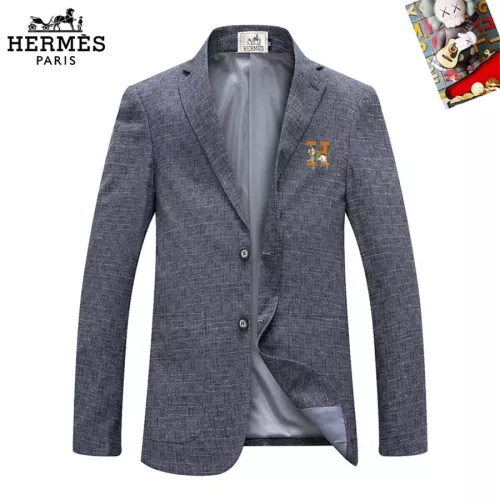 Wholesale Hermes Jackets Long Sleeved For Men #1350432 $68.00 USD, Wholesale Quality Replica Hermes Jackets