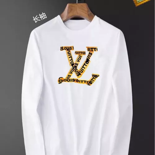Wholesale Louis Vuitton LV T-Shirts Long Sleeved For Unisex #1350444 $34.00 USD, Wholesale Quality Replica Louis Vuitton LV T-Shirts