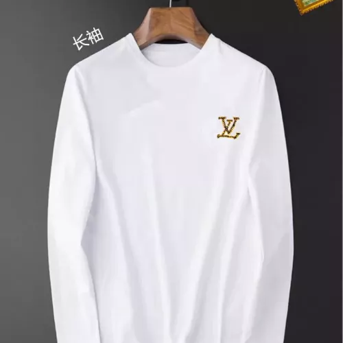 Wholesale Louis Vuitton LV T-Shirts Long Sleeved For Unisex #1350446 $34.00 USD, Wholesale Quality Replica Louis Vuitton LV T-Shirts