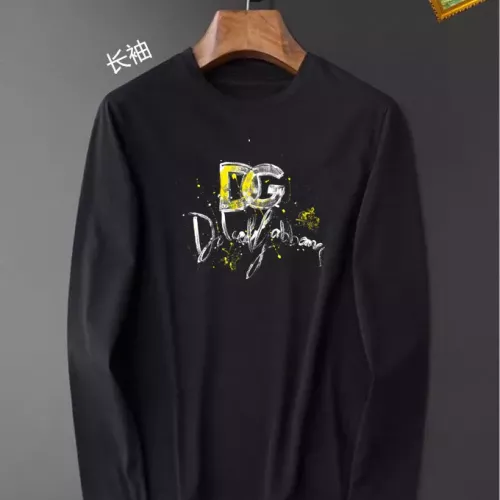Wholesale Dolce &amp; Gabbana D&amp;G T-Shirts Long Sleeved For Unisex #1350457 $34.00 USD, Wholesale Quality Replica Dolce &amp; Gabbana D&amp;G T-Shirts
