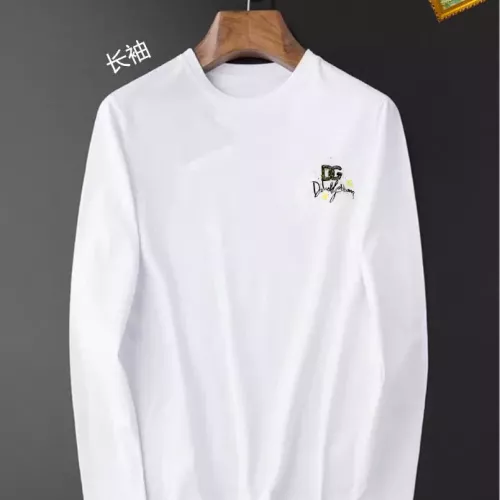 Wholesale Dolce &amp; Gabbana D&amp;G T-Shirts Long Sleeved For Unisex #1350458 $34.00 USD, Wholesale Quality Replica Dolce &amp; Gabbana D&amp;G T-Shirts