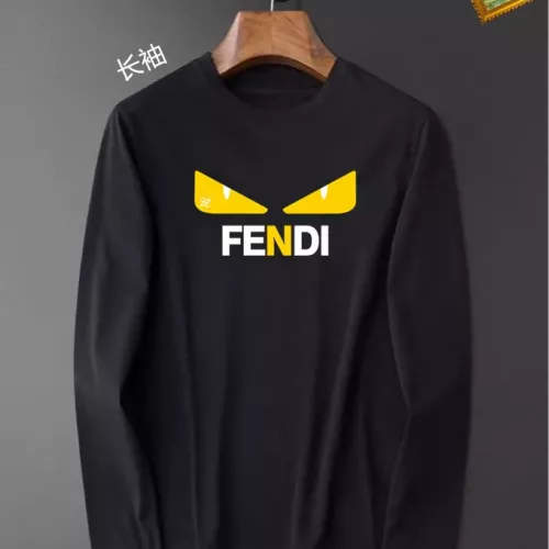 Wholesale Fendi T-Shirts Long Sleeved For Unisex #1350476 $34.00 USD, Wholesale Quality Replica Fendi T-Shirts