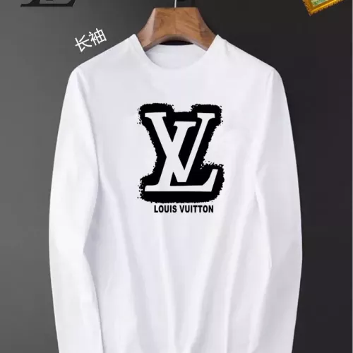 Wholesale Louis Vuitton LV T-Shirts Long Sleeved For Unisex #1350483 $34.00 USD, Wholesale Quality Replica Louis Vuitton LV T-Shirts