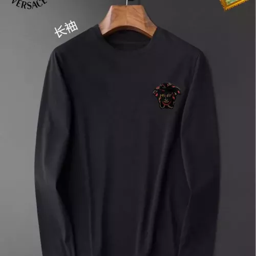 Wholesale Versace T-Shirts Long Sleeved For Unisex #1350492 $34.00 USD, Wholesale Quality Replica Versace T-Shirts