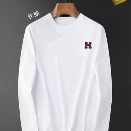 Wholesale Hermes T-Shirts Long Sleeved For Unisex #1350493 $34.00 USD, Wholesale Quality Replica Hermes T-Shirts