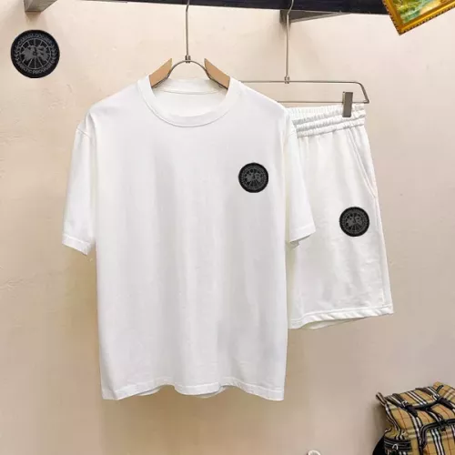 Wholesale Canada Goose Tracksuits Short Sleeved For Men #1350505 $48.00 USD, Wholesale Quality Replica Canada Goose Tracksuits
