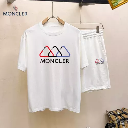 Wholesale Moncler Tracksuits Short Sleeved For Men #1350519 $48.00 USD, Wholesale Quality Replica Moncler Tracksuits