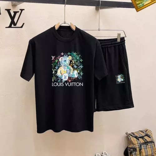 Wholesale Louis Vuitton LV Tracksuits Short Sleeved For Men #1350524 $48.00 USD, Wholesale Quality Replica Louis Vuitton LV Tracksuits