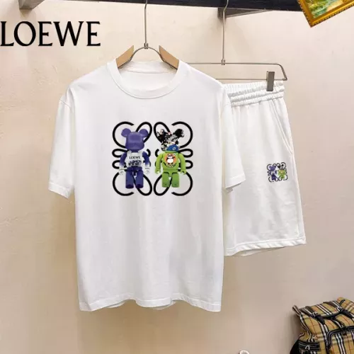 Wholesale LOEWE Tracksuits Short Sleeved For Men #1350527 $48.00 USD, Wholesale Quality Replica LOEWE Tracksuits