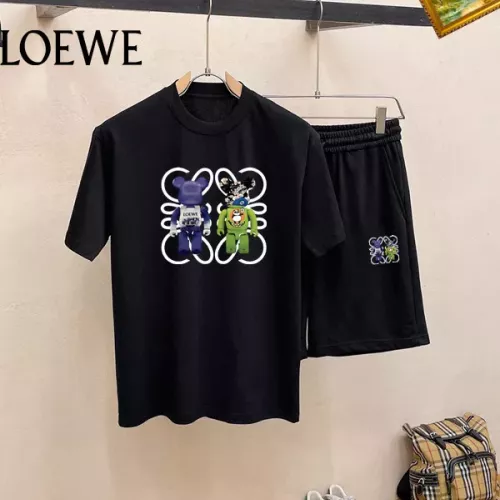 Wholesale LOEWE Tracksuits Short Sleeved For Men #1350528 $48.00 USD, Wholesale Quality Replica LOEWE Tracksuits