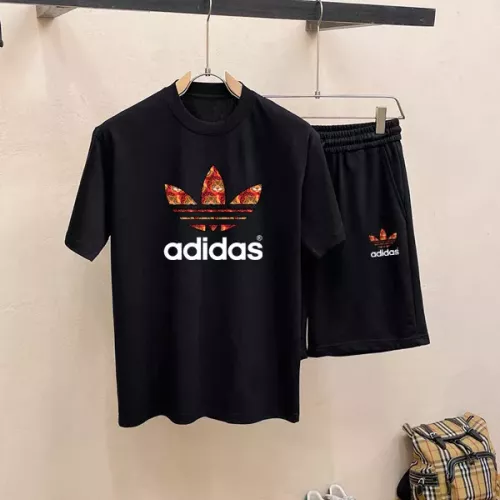 Wholesale Adidas Tracksuits Short Sleeved For Men #1350532 $48.00 USD, Wholesale Quality Replica Adidas Tracksuits