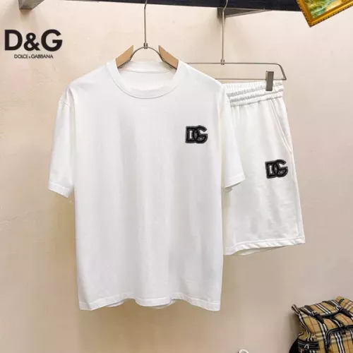 Wholesale Dolce &amp; Gabbana D&amp;G Tracksuits Short Sleeved For Men #1350537 $48.00 USD, Wholesale Quality Replica Dolce &amp; Gabbana D&amp;G Tracksuits
