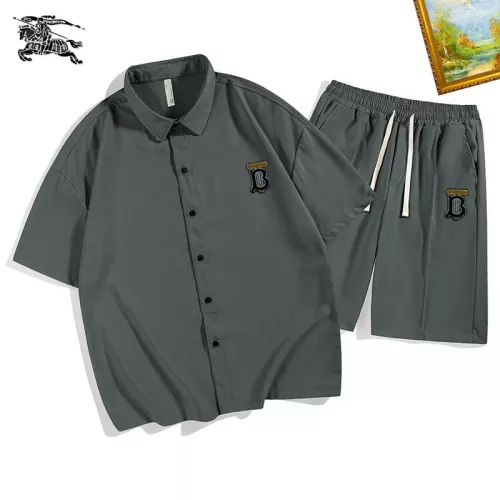Wholesale Burberry Tracksuits Short Sleeved For Men #1350546 $48.00 USD, Wholesale Quality Replica Burberry Tracksuits