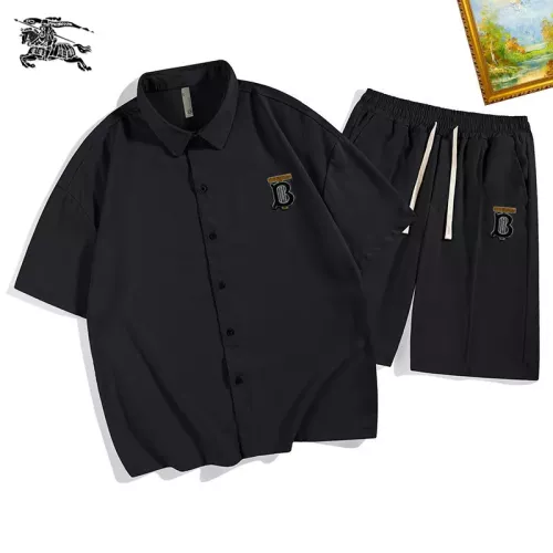 Wholesale Burberry Tracksuits Short Sleeved For Men #1350547 $48.00 USD, Wholesale Quality Replica Burberry Tracksuits