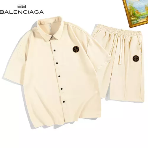 Wholesale Balenciaga Fashion Tracksuits Short Sleeved For Men #1350548 $48.00 USD, Wholesale Quality Replica Balenciaga Fashion Tracksuits
