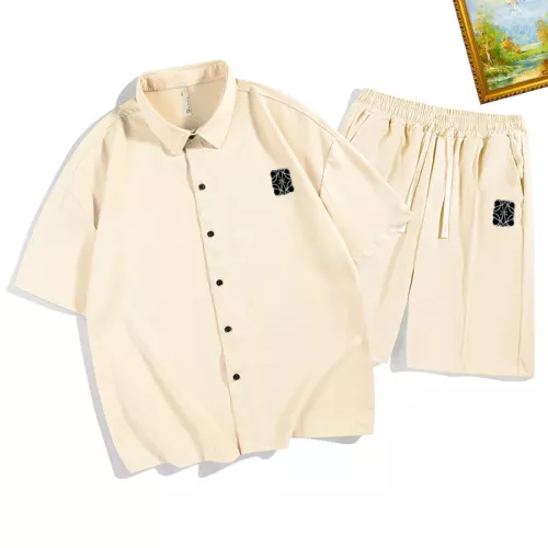 Wholesale LOEWE Tracksuits Short Sleeved For Men #1350554 $48.00 USD, Wholesale Quality Replica LOEWE Tracksuits