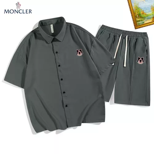 Wholesale Moncler Tracksuits Short Sleeved For Men #1350570 $48.00 USD, Wholesale Quality Replica Moncler Tracksuits