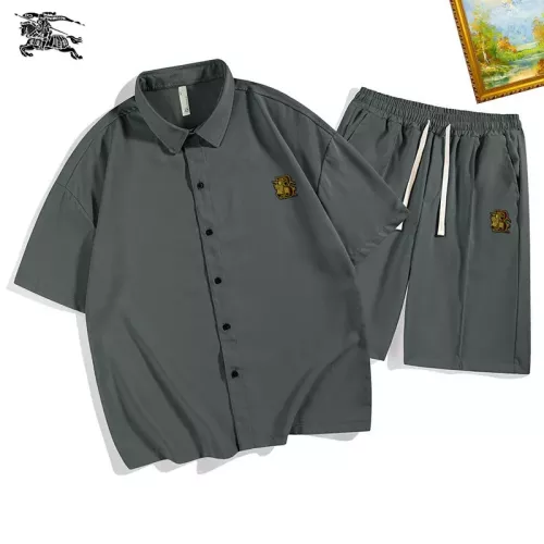 Wholesale Burberry Tracksuits Short Sleeved For Men #1350589 $48.00 USD, Wholesale Quality Replica Burberry Tracksuits